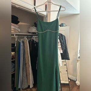 Green dress size medium